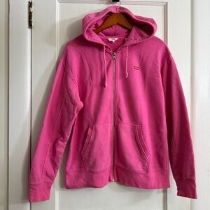 Levi’s Small Logo Full Zip Hooded Sweatshirt Pink
